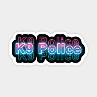 K9 Police Sticker